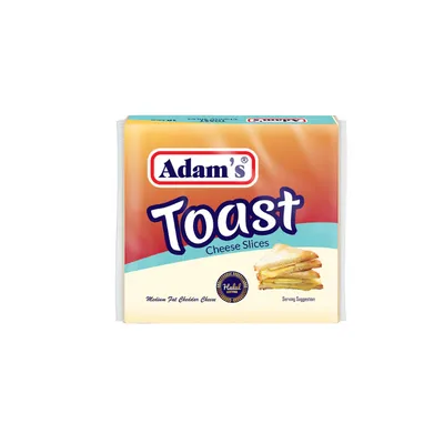 ADAMS TOAST CHEESE SLICES 200GM