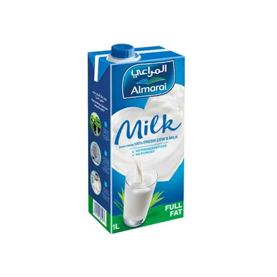 ALMARAI MILK FULL FAT 1LTR