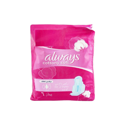 ALWAYS PADS SOFT 6PCS LONG