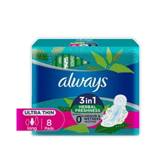 ALWAYS PADS ULTRA THIN 8PCS LONG