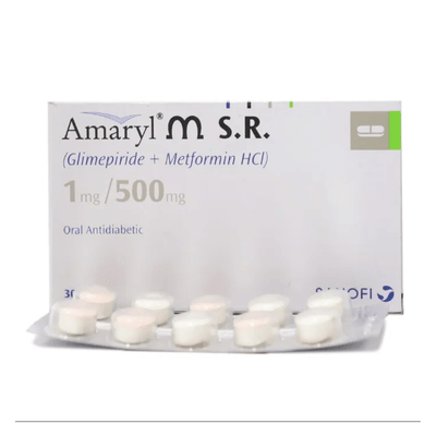AMARYL TAB MSR 1/500MG