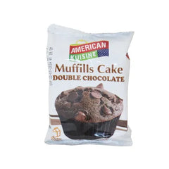 AMERICAN KUISINE MUFFILLS CAKE DOUBLE CHOCOLATE
