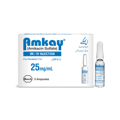 AMKAY INJ 25MG IV/IM
