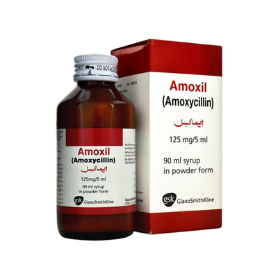 AMOXIL SYP 125MG 90ML