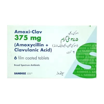 AMOXI CLAV TAB 375MG