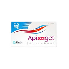 APIXAGET TAB 2.5MG