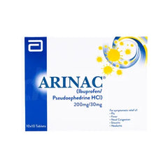 ARINAC TAB 200 /30MG