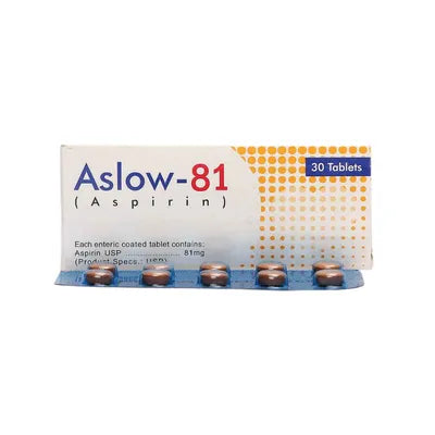 ASLOW TAB 81MG