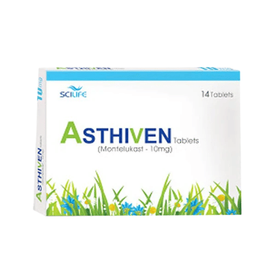 ASTHIVEN TAB 10MG 14S