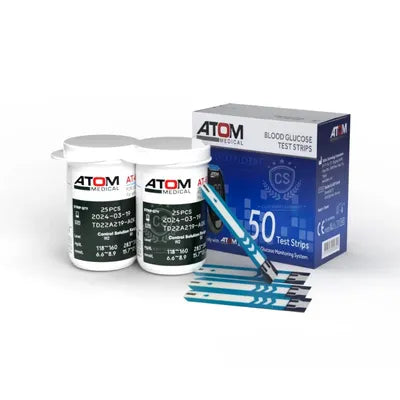 ATOM BLOOD GLUCOSE 50**********