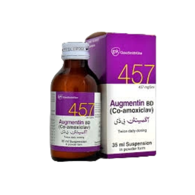 AUGMENTIN SYP BD 457MG/35ML