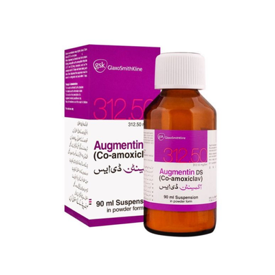 AUGMENTIN SYP DS 312.50MG 90ML  L L L