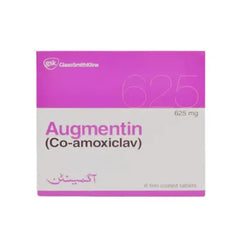 AUGMENTIN TAB 625MG 6S