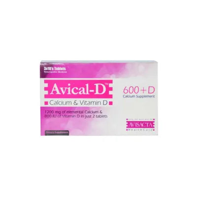 AVICAL TAB D 600MG