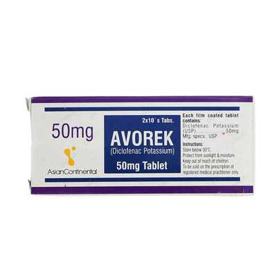 AVOREK TAB 50MG