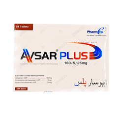 AVSAR TAB PLUS 160/5/25MG