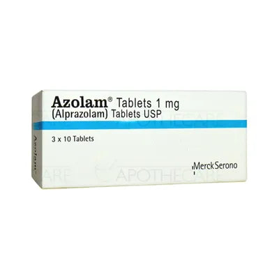 AZOLAM TAB 1MG******(RX)