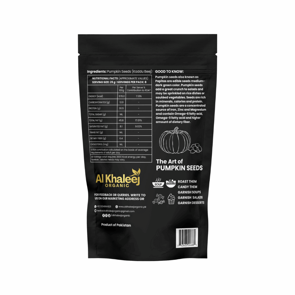 oraganic pumpkin seeds 