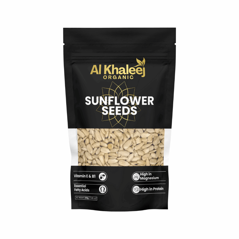 ALKHALEEJ ORGANIC SUNFLOWER SEEDS 200GM