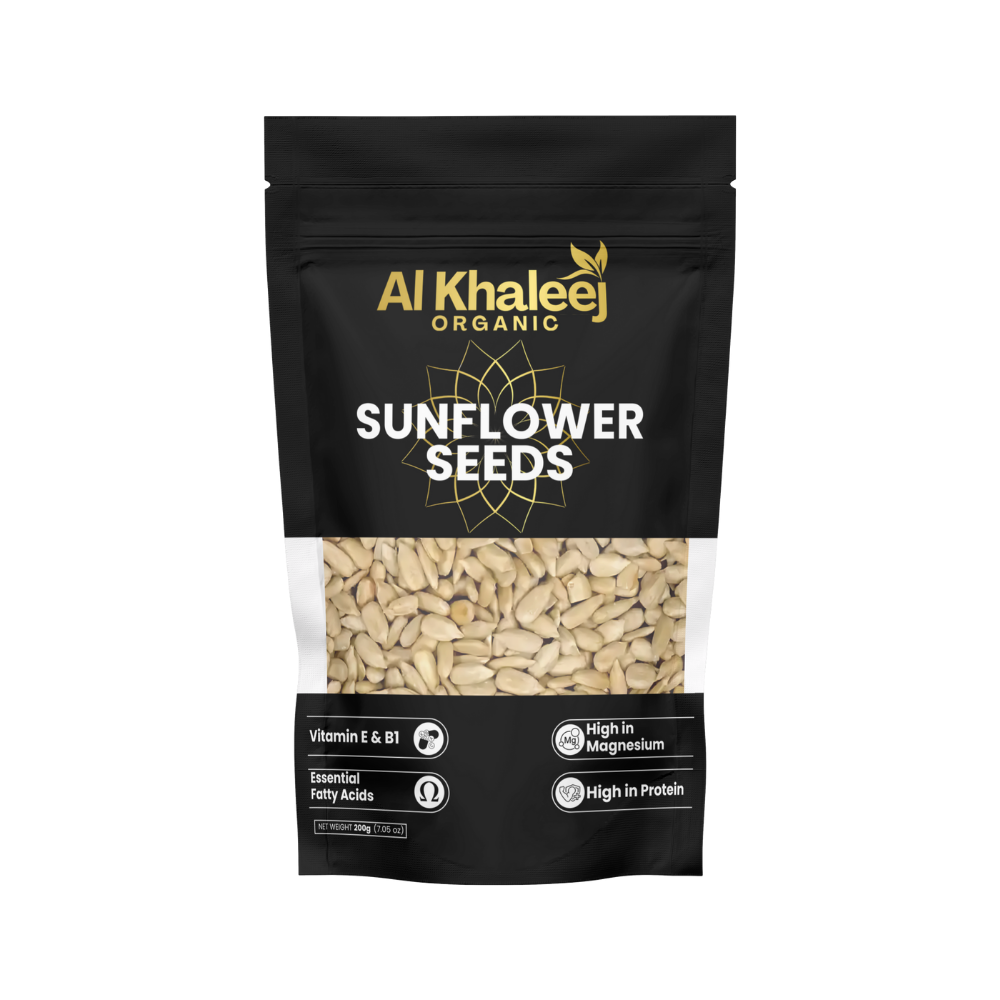 ALKHALEEJ ORGANIC  SUNFLOWER SEEDS 200GM