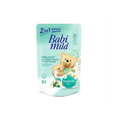 BABI MILD FABRIC WASH 570ML POUCH BIOGANIK