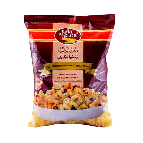 BAKE PARLOR MACARONI POUCH 400GM TWISTED