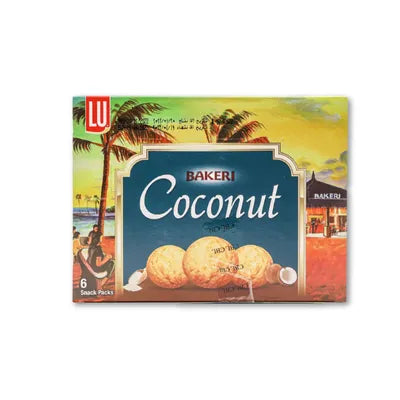 BAKERI COCONUT COOKIES SNACK PACK 6PCS