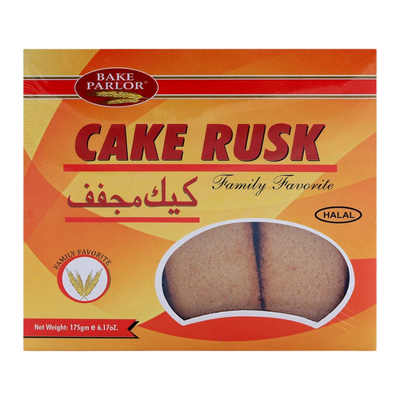 BAKE PARLOR CAKE RUSK 175GRAM