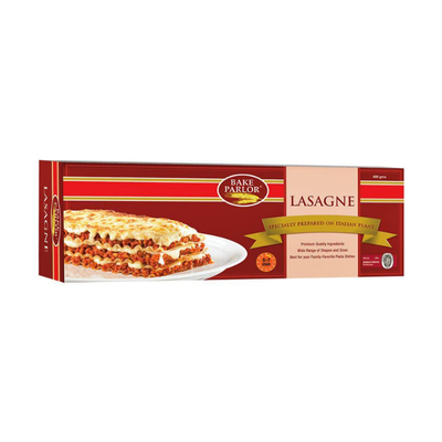 BAKE PARLOR LASAGNE 400GM BOX