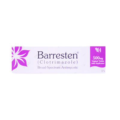 BARRESTEN TAB 1 VAGINAL 500MG