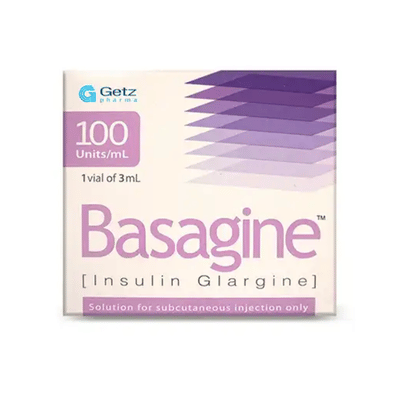 BASAGINE INJ 100UINIT/ML 3ML (FERDGE ITEM)  5  ****