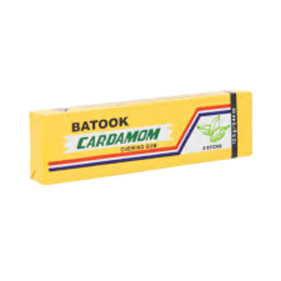 BATOOK CHEWING GUM STICK 10GM CARDAMON