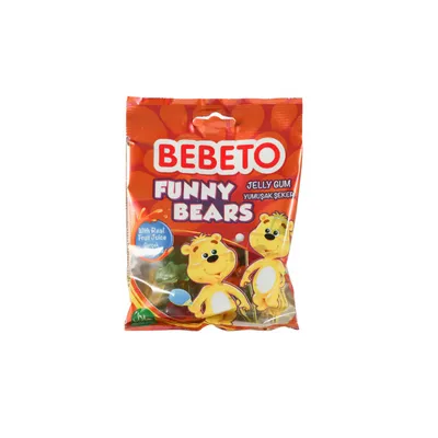 BEBETO GUMMY CANDY 80GM BEARS