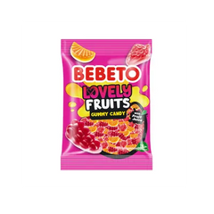 BEBETO GUMMY CANDY 80GM LOVELS FRUITS