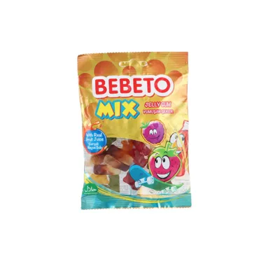 BEBETO GUMMY CANDY 80GM MIX