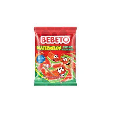 BEBETO GUMMY CANDY 80GM WATERMELON