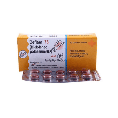 BEFLAM TAB 75MG