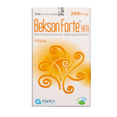 BEKSON INHALER FORTE HFA 250MCG