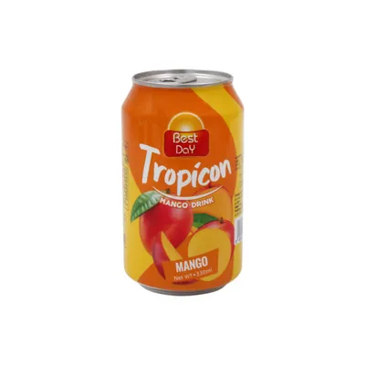 BEST DAY DRINK TROPICON 330ML CAN MANGO
