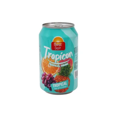 BEST DAY DRINK TROPICON 330ML CAN TROPICAL