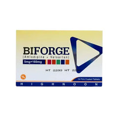 BIFORGE TAB 5/160MG 30S