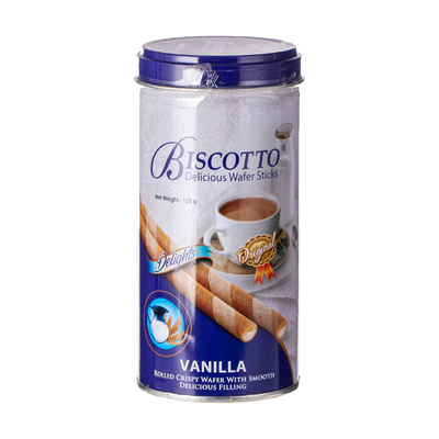 BISCOTTO WAFER 125G VANILLA