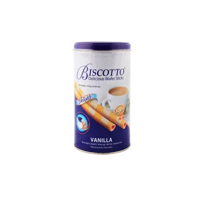 BISCOTTO WAFER 370G VANILLA