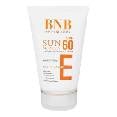 BNB SUNNBLOCK SPF60 120ML RICH VITAMIN E