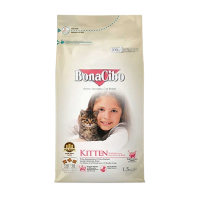 BONACIBO CAT FOOD 1.5KG KITTEN