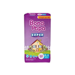 BONAPAPA DIAPERS SUPER XL 50S