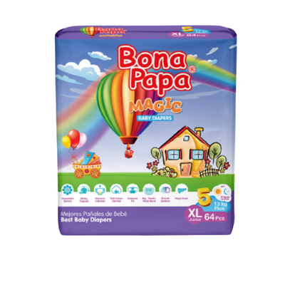 BONA PAPA DIAPERS MAGIC 64PCS XL