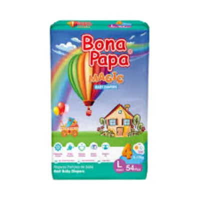 BONA PAPA DIAPERS MAGIC LARGE 54PCS