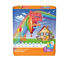 BONA PAPA DIAPERS MAGIC SMALL 88PCS