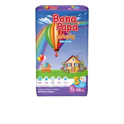 BONA PAPA DIAPERS MAGIC XL 48PCS